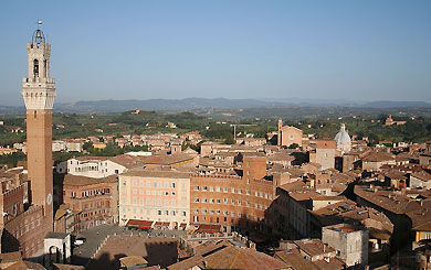 Siena in der Toscana Siena in der Toscana